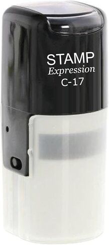 StampExpression - Tiny Paw Prints Dog Lover Self Inking Rubber Stamp - Black Ink (A-6324) in Saudi Arabia