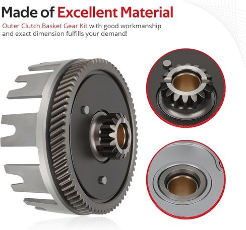 JAVIK Outer Clutch Basket Gear Kit For Yamaha Blaster 200 YFS200 1988-2006 O.E.M# 3JM-16150-01 in Saudi Arabia