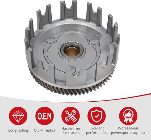 JAVIK Outer Clutch Basket Gear Kit For Yamaha Blaster 200 YFS200 1988-2006 O.E.M# 3JM-16150-01 in Saudi Arabia