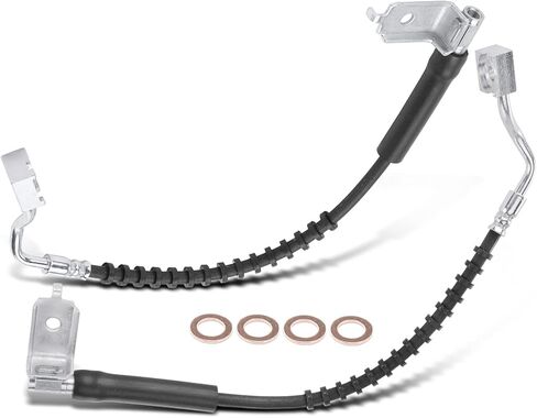 A-Premium Front Brake Hydraulic Hose Compatible with Select Ford and Mazda Models - Ranger 1998-2011, B2300 2001-2010, B2500 2001, B3000 2000-2008, B4000 1998-2008 - Replace# 6L5Z2078BA(Pack of 2) in Saudi Arabia