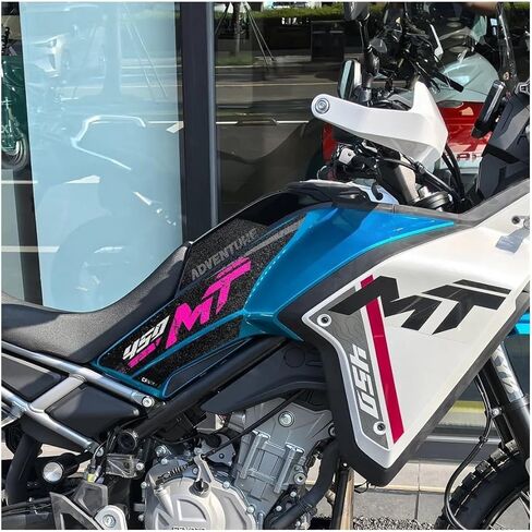 ملصقات وسادات خزان الوقود لـ CF&Moto 450MT 450 Mt 2024 دراجة نارية متجمد ملصقات وسادة خزان الوقود قبضة الركبة موتو حماية الجسم الشارات الملحقات in Saudi Arabia