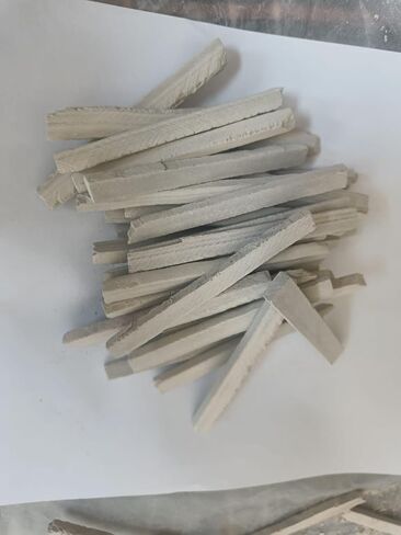 Natural Edible Slate Pencil, White & Natural Limestone, Pack of 75 (500 gram) in Saudi Arabia