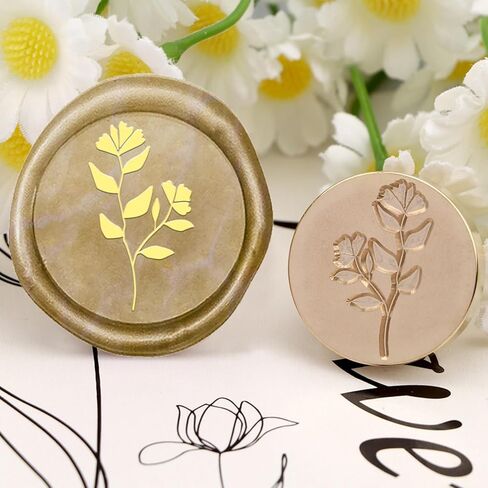 Heart Wax Seal Stamp Copper Vintage Detachable Sealing Stamp Brass and A Wood Handle Pattern Stamps Head Letter Invitation Card Wedding Gift Package Holidays in Saudi Arabia