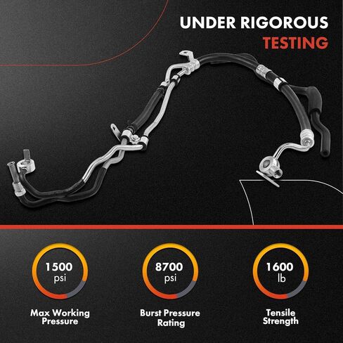 A-Premium Power Steering Hose Pressure Line Hose Assembly Compatible with BMW Z3 M Coupe Roadster 2001-2002 L6 3.2L DOHC in Saudi Arabia