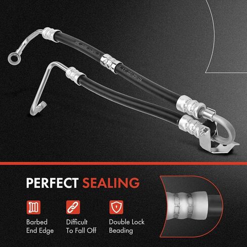 A-Premium Power Steering Hose Pressure Line Hose Assembly Compatible with BMW Z3 M Coupe Roadster 2001-2002 L6 3.2L DOHC in Saudi Arabia