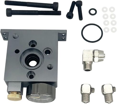 10MPa 5055 Hydraulic Oil Pump with Low Noise Motor and Pressure regulating Valve for 1/12 RC Excavator Italian Gear Parts(Only Pump Head) in Saudi Arabia