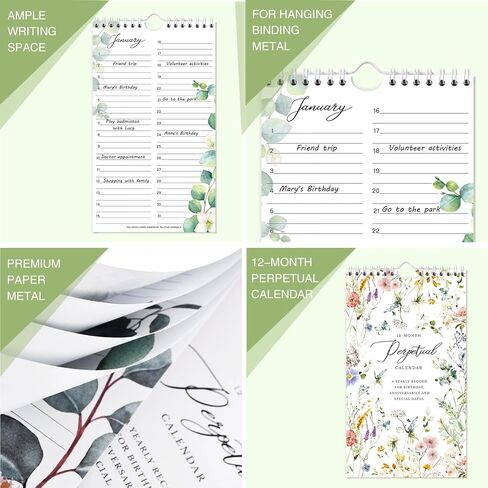 تقويم المسح الجاف لعام 2024 - تقويم الحائط السنوي لعام 2024، يناير - ديسمبر 2024، 34.6 بوصة × 22.9 بوصة، تقويم مسح جاف كبير للجدار، عمودي/أفقي، قابل للعكس in Kuwait