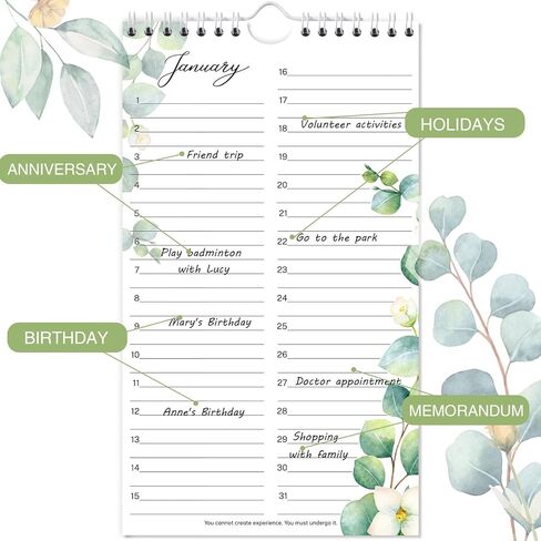 تقويم المسح الجاف لعام 2024 - تقويم الحائط السنوي لعام 2024، يناير - ديسمبر 2024، 34.6 بوصة × 22.9 بوصة، تقويم مسح جاف كبير للجدار، عمودي/أفقي، قابل للعكس in Kuwait