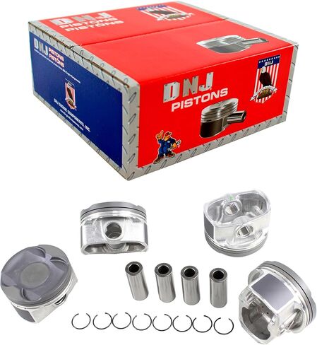 DNJ P955.20 مجموعة المكبس كبيرة الحجم لـ 2009-2018 سليل تويوتا كامري RAV4 tC 2.5L L4 16V DOHC 2494cc in Saudi Arabia