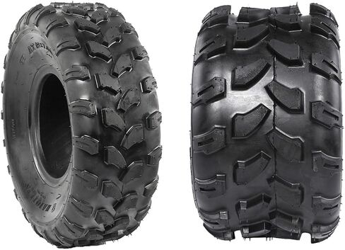 Front Tire 19x7-8 & Rear Tire 18 X 9.50-8" Tubeless for ATV Go Kart Quad Bike 4 Four Wheels in Saudi Arabia