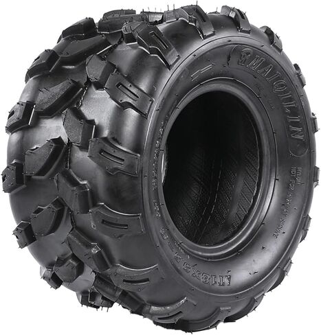 Front Tire 19x7-8 & Rear Tire 18 X 9.50-8" Tubeless for ATV Go Kart Quad Bike 4 Four Wheels in Saudi Arabia