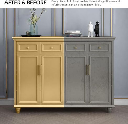 Furniture Paint Kit 32oz with Tools - Water-based & Low Odor All-in-One No Sanding - Matte Finish Indoor Outdoor Wood Paint for Cabinets, Doors, Tables and Dressers - Cream in Saudi Arabia