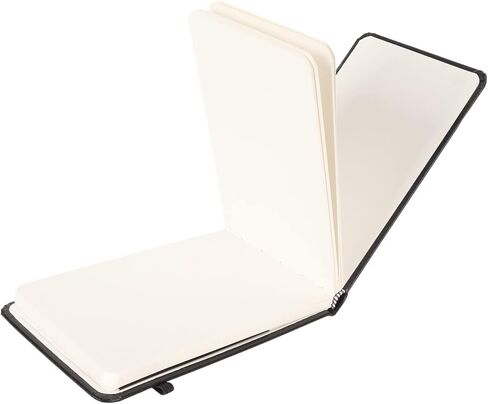 Watercolor Journal, 24 Sheets, Insert Pocket Sketchbook, Wood Pulp Paper, PU Leather Shell, for Outdoor Travel in Saudi Arabia
