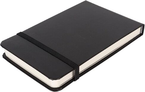 Watercolor Journal, 24 Sheets, Insert Pocket Sketchbook, Wood Pulp Paper, PU Leather Shell, for Outdoor Travel in Saudi Arabia