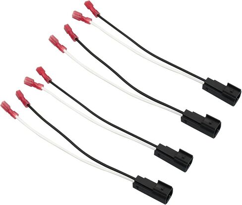 4 PCS Door Speaker Wiring Harness 72-5600 Audio Speaker Wire Cable Compatible with Ford Focus Mercury Mazda Speakers Adapter Connector Plug for Car Audio in Kuwait