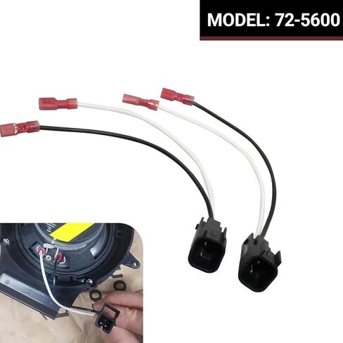 4 PCS Door Speaker Wiring Harness 72-5600 Audio Speaker Wire Cable Compatible with Ford Focus Mercury Mazda Speakers Adapter Connector Plug for Car Audio in Kuwait