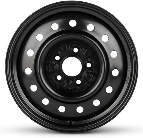 عجلة بديلة جديدة من OEM مقاس 16x7 بوصة لـ 2019-2024 Nissan Altima حافة فولاذية سوداء مطلية 5-114.3 مللي متر in Saudi Arabia