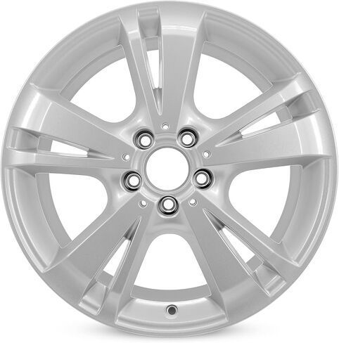 New Single FRONT 18" 18x8.5 Inch Alloy Wheel for 2012-2013 Mercedes-Benz E300 E350 E400 E550 | OEM Design Replacement Rim | Silver Finish | Direct Fit - OE Stock Specs | 85258 in Saudi Arabia