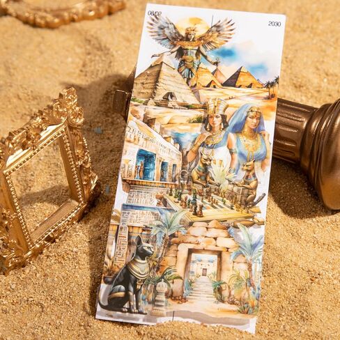 Alideco 90 قطعة من ملصقات سجل القصاصات ذات الألوان المائية العتيقة، قصاصات القصاصات غير المرغوب فيها، ملصقات تزيين تزيين (xingchenguiji) in Saudi Arabia