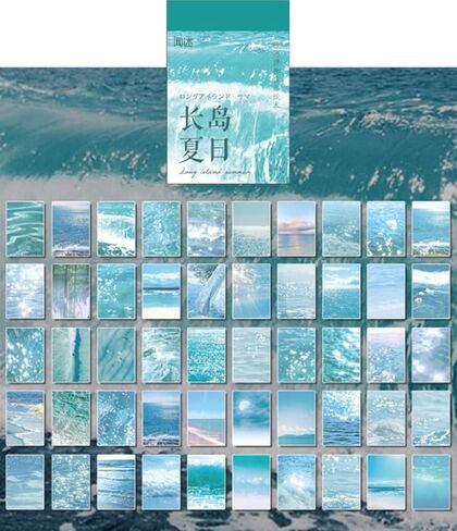 400pcs Washi Stickers Set, BetterJonny 8 Styles Scrapbooking Aesthetic Stickers Vintage Artistic for Journaling Scrapbooking in Saudi Arabia