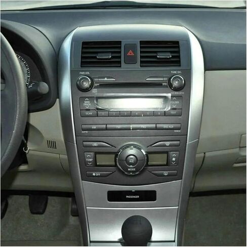 Car Center Dash A/C Outlet Air Vent Panel with Trim Strip Compatible for Toyota Corolla 2009 2010 2011 2012 2013 55670-02160 in Saudi Arabia