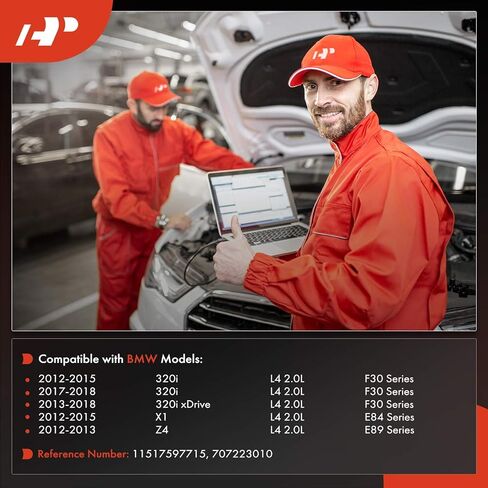 مضخة مياه للمحرك الكهربائي الممتاز متوافقة مع BMW 320i 2012-2015 2017-2018، 320i xDrive 2013-2018، X1 2012-2015، Z4 2012-2013، 2.0L، استبدال # 11517597715 in Saudi Arabia