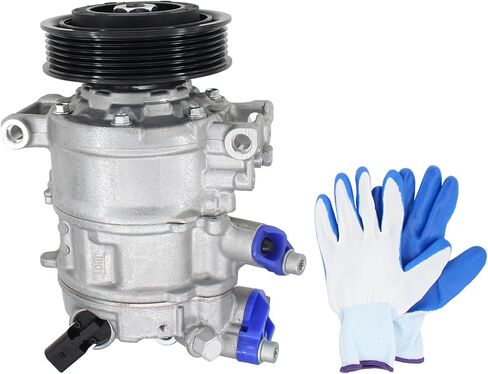 2.0L A/C Compressor 6-Groove Pulley Clutch Assembly for Audi A4 2017-2020, A4 allroad 2017-2019, A4 Quattro 2017-2019, A6 2017-2018, A6 Quattro 2017-2018, Q7 2018-2020 6SEU14C in Saudi Arabia