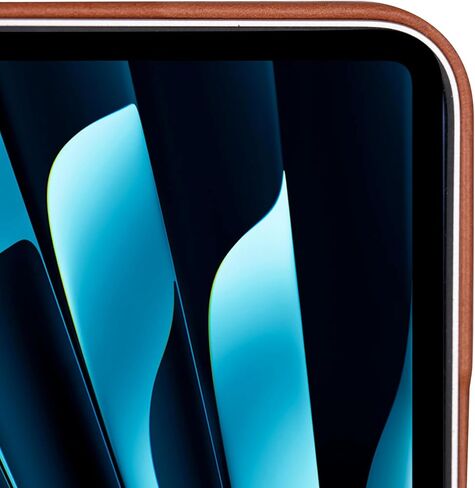 حافظة بلاك بروك الفاخرة المصنوعة من الجلد المحبب بالكامل لجهاز ابل ماك بوك برو 16 بوصة، أغطية جلدية علوية وسفلية للحماية (أسمر، ماك بوك برو 16 بوصة) in Kuwait