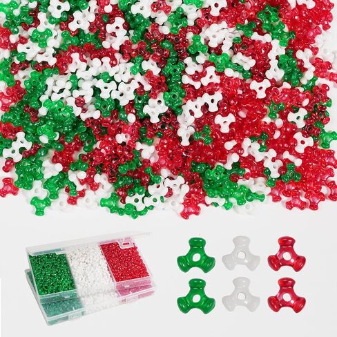 Red White and Blue Pony Beads (1200Pcs), Plastic Independence Day Star Beads for DIY Crafts Making, 4th of July Pony Beads Bulk, Hair Beads for Braids in Saudi Arabia