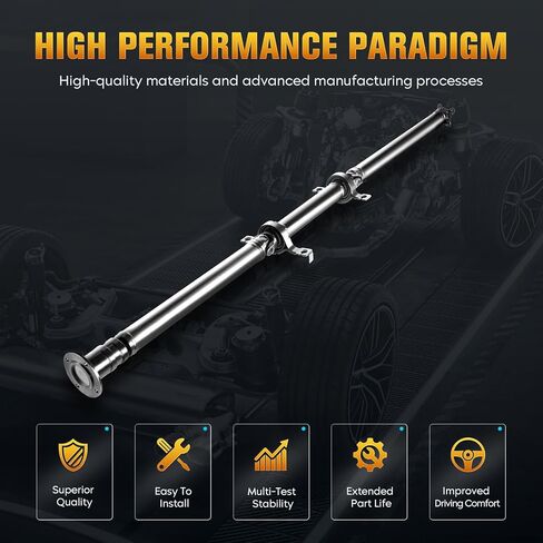 مجموعة عمود المحرك الخلفي متوافقة مع Mazda CX-9 2007-2014 3.5L 3.7L، AWD، استبدال #976-780، 976780، KG03-25-100D-9U، KG03-25-100C، KG03-25-100D in Saudi Arabia