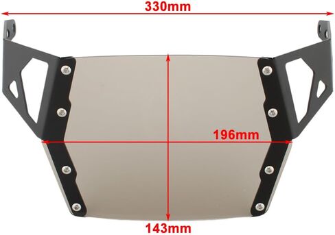 Lirun 1 Pc LM-DZ-022-YG Grille Protector Headlight Guard Acrylic + Metal Green For Suzuki V-Strom 1050xt 2019-2020 in Saudi Arabia