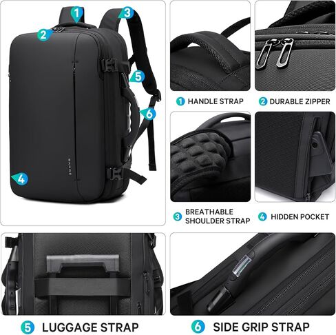 BANGE Air Compression System Backpack with electronic scaleVacuum Compression Travel Backpack,Expandable Backpacks with Pump for Airplanes (With Air Pump) in Saudi Arabia