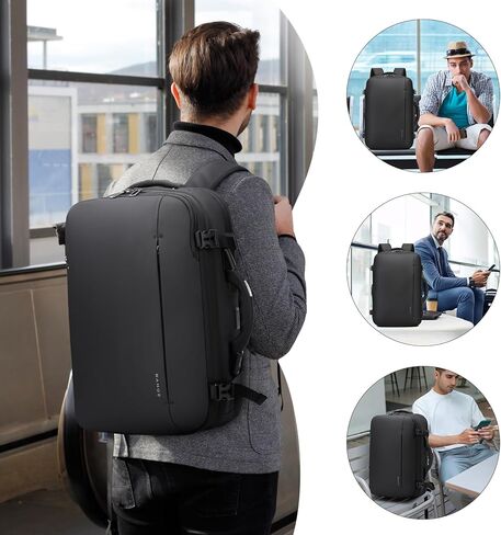 BANGE Air Compression System Backpack with electronic scaleVacuum Compression Travel Backpack,Expandable Backpacks with Pump for Airplanes (With Air Pump) in Saudi Arabia