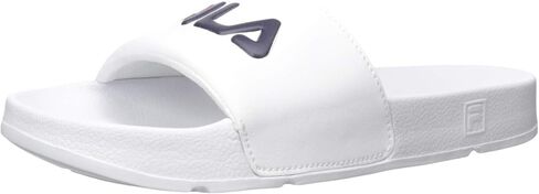 Fila Women's Drifter Slide Sandal, Bluebird NVY red, 11 Medium US in Saudi Arabia