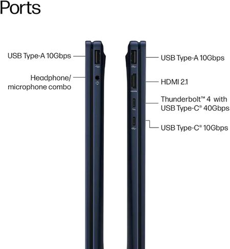 HP OmniBook X Flip 14 2-in-1 Laptop, Laptop Touchscreen 14" WUXGA IPS, Intel 8-core Ultra 5 226V, Intel Arc 130V GPU, 16GB RAM 512GB SSD, Thunderbolt 4, Windows 11 Home with Stylus Pen in Saudi Arabia