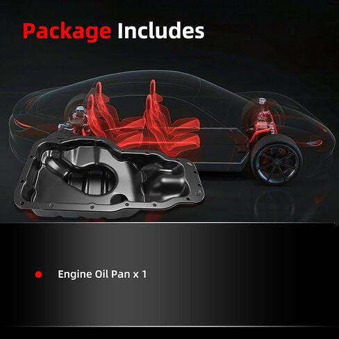 حوض زيت المحرك مع قابس التصريف لسيارة Hyundai Elantra/Elantra GT/Tucson 2015-2020، لـ Sonata/Veloster/Kona 2016-2020، لكيا سول/أوبتيما/Forte5/Forte Koup 2015-2020، L4 2.0L، 264-276 in Kuwait