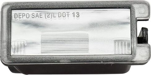 Go-Parts - Rear License Plate Light Lens and Housing for Ford Expedition 2018-2022, Explorer 2011-2019, Right (Passenger) = Left (Driver), Replacement 2016 in Saudi Arabia