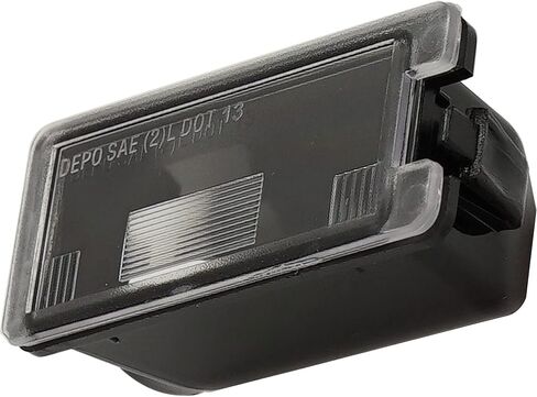 Go-Parts - Rear License Plate Light Lens and Housing for Ford Expedition 2018-2022, Explorer 2011-2019, Right (Passenger) = Left (Driver), Replacement 2016 in Saudi Arabia