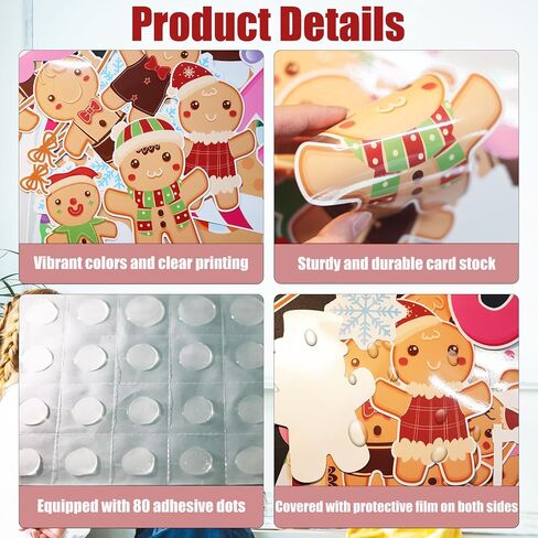 عيد الميلاد الزنجبيل نشرة مجلس الزينة مجموعة مع الحدود لطيف الرجال الزنجبيل لفصل الشتاء عيد الميلاد عطلة الزنجبيل منزل القواطع للفصل المدرسة الفصول الدراسية لوحة الإعلانات in Kuwait