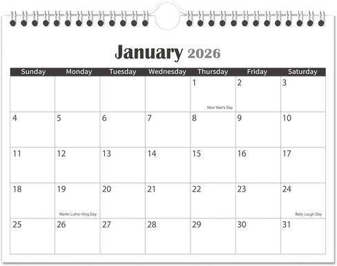 تقويم صغير 2026، تقويم صغير 2026 يمتد من يناير 2026 حتى يونيو 2027، 6.4 بوصة × 8.5 بوصة، تقويم حائط صغير للمكتب، المطبخ، المركبات الترفيهية، لوحة الإعلانات أو الثلاجة in Kuwait