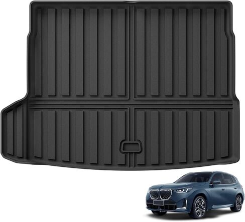 SMABEE Cargo Liner لسيارة BMW X3 2025 2026، TPE جميع الأحوال الجوية البضائع حصيرة الجذع حصيرة الملحقات الداخلية السوداء in Saudi Arabia