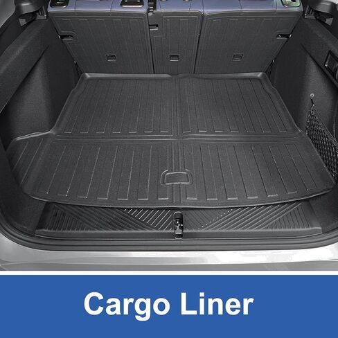 SMABEE Cargo Liner لسيارة BMW X3 2025 2026، TPE جميع الأحوال الجوية البضائع حصيرة الجذع حصيرة الملحقات الداخلية السوداء in Saudi Arabia