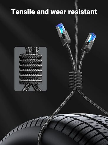 UGREEN Ethernet Cable Cat 8 1.5FT New in Saudi Arabia