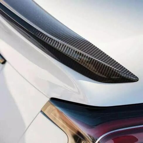 Rear Tail Spoiler Wing Trunk Lip Fits Cadillac CT5 CT5-V 2020-2026 Carbon ABS Fiber V Rear Trunk Spoiler Tail Wing in Saudi Arabia