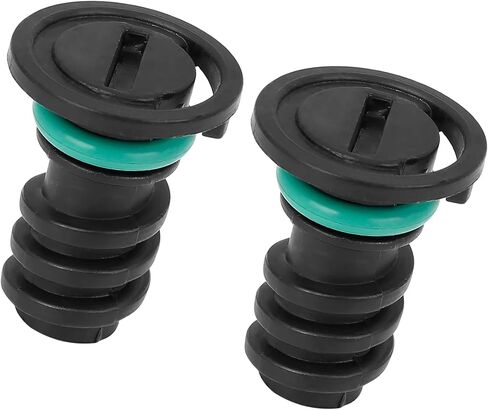 ACROPIX Car Engine Oil Drain Plug Screw Replacement Fit for Mercedes-Benz C63 for AMG S - Pack of 2 Black in Saudi Arabia