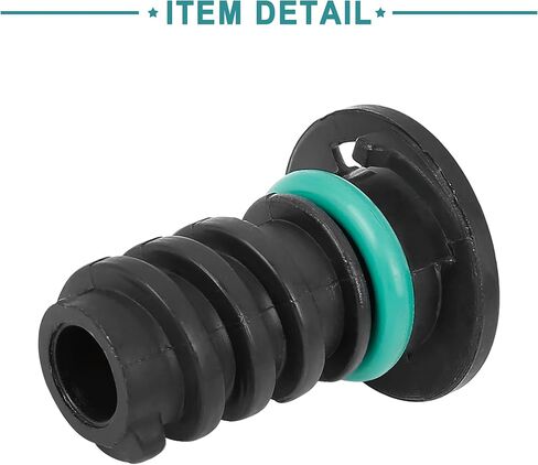 ACROPIX Car Engine Oil Drain Plug Screw Replacement Fit for Mercedes-Benz C63 for AMG S - Pack of 2 Black in Saudi Arabia