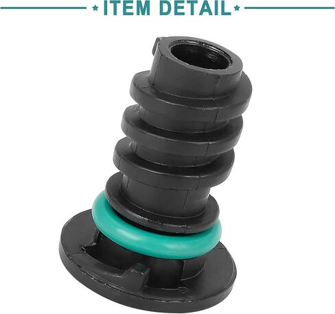 ACROPIX Car Engine Oil Drain Plug Screw Replacement Fit for Mercedes-Benz C63 for AMG S - Pack of 2 Black in Saudi Arabia