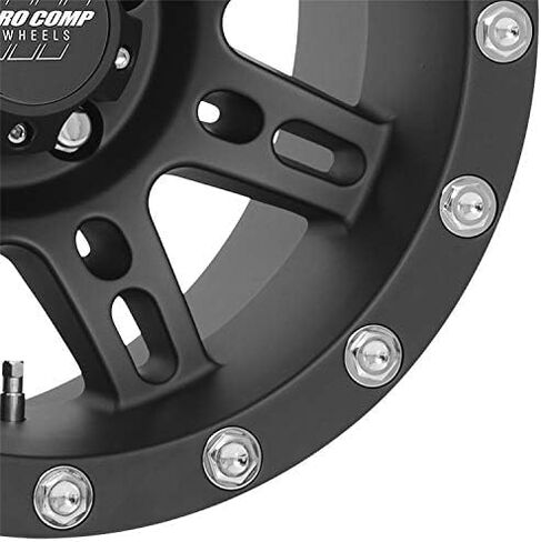 عجلة Pro Comp Alloys Series 31 بلمسة نهائية سوداء مسطحة (17x9 بوصة/8x165.1 ملم) in Kuwait