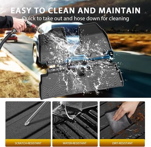 حصائر أرضية قوية متوافقة مع مجموعة ملحقات Subaru Crosstrek 2024 جميع الموديلات TPE 3D دواسات السيارة تناسب جميع الأحوال الجوية وبطانات أرضية مخصصة in Kuwait