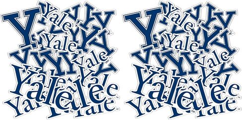 Yale University Sticker Bulldogs Stickers Vinyl Decals Laptop Water Bottle Car Scrapbook T1 (Type 1-1) in Kuwait